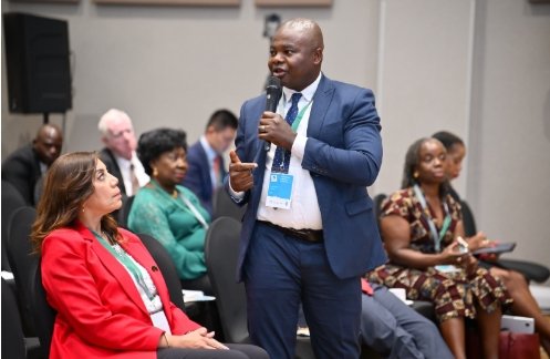 Read more about the article Cameroon MP, Hon. Agho Oliver speaks for Africa, calls for equity, recognition on the global stage