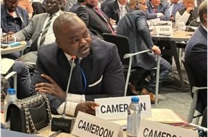 Read more about the article 2023 GPF: Cameroon MP Hon Agho Oliver quiz World Bank, IMF on Africa Trade