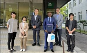 Read more about the article Education: New Generation Cameroonian Law Maker bags rare mid-career degree as lone African in topmost Japanese University